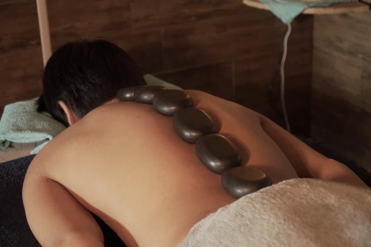 Hot stone massage